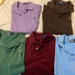 5 Polo Ralph Lauren Collared Shirts